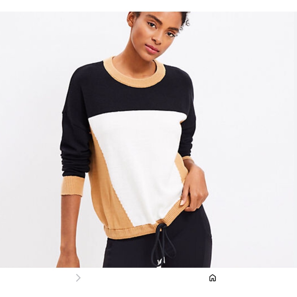 Lau & Grey Loft Colorblock Sweater